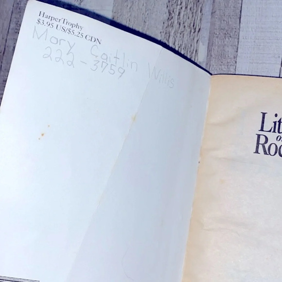 Little House on Rocky Ridge book paperback vintage - Picture 2 of 7